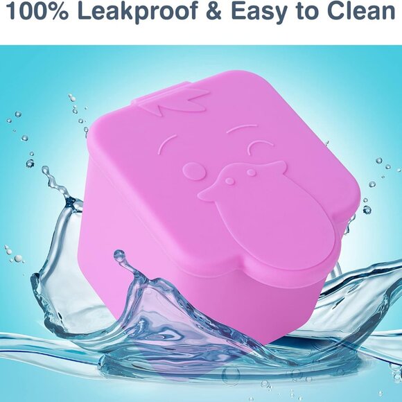 Leakproof Dips Containers Compatible with Most Bento Lunch Box - Picture 5 of 6